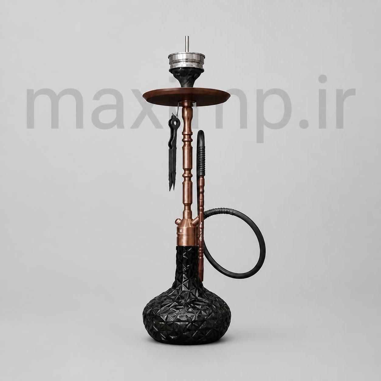 پکیج قلیون کرنو رزگلد سایز XL اورجینال